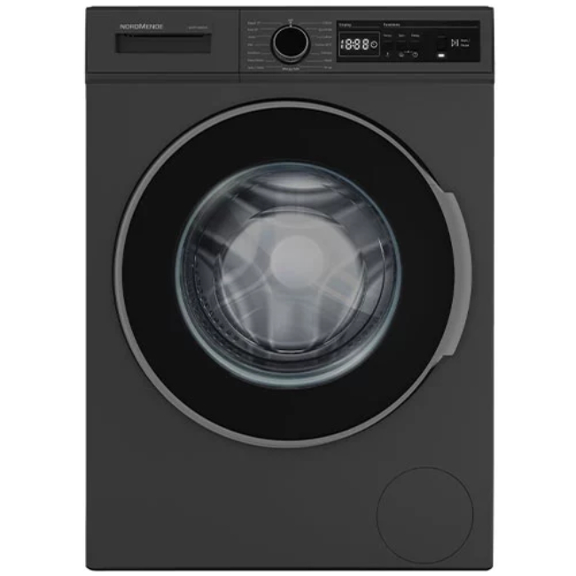 Nordmende 8kg 1400 Spin Washing Machine - Inox | WMT1481DIX Nordmende 8kg 1400 Spin Washing Machine - Inox | WMT1481DIX