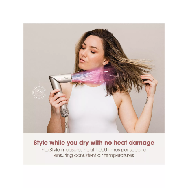 Shark FlexStyle 4-in-1 Air Styler & Hair Dryer - Stone | HD436SLUK - Image 12