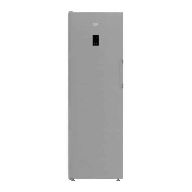 Beko Freestanding Tall Freezer - Stainless steel | FNP4686PS - Image 1 Beko Freestanding Tall Freezer - Stainless steel | FNP4686PS - Image 1