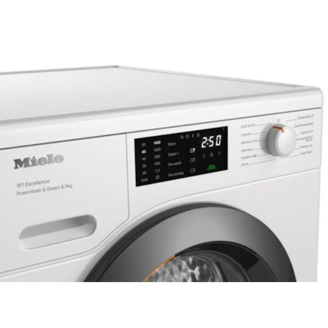 Miele Front Loader Washing Machine - White | WED385WCS - Image 3