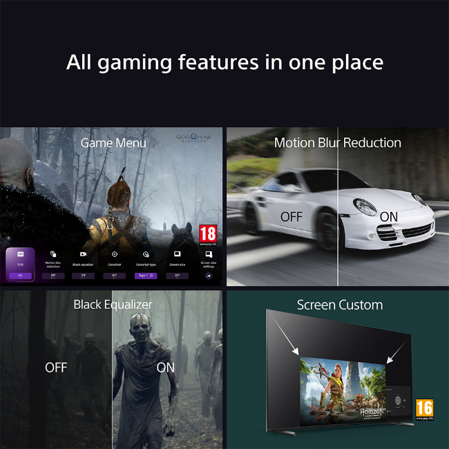 Sony Bravia 55" 4K UHD Smart TV - Black | K55XR70PU - Image 21 Sony Bravia 55" 4K UHD Smart TV - Black | K55XR70PU - Image 21