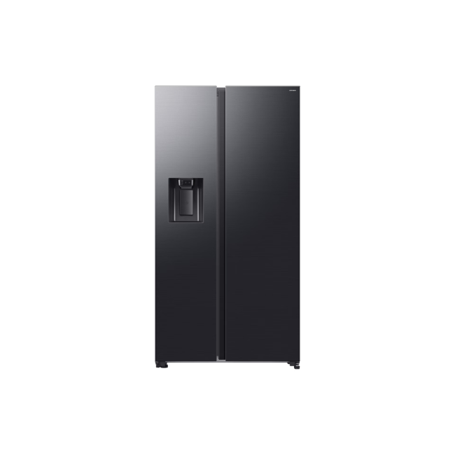 Samsung 640L Bespoke AI Series 6 Side-by-Side Fridge Freezer with SpaceMax™ - Black | RS70F64KEFEU