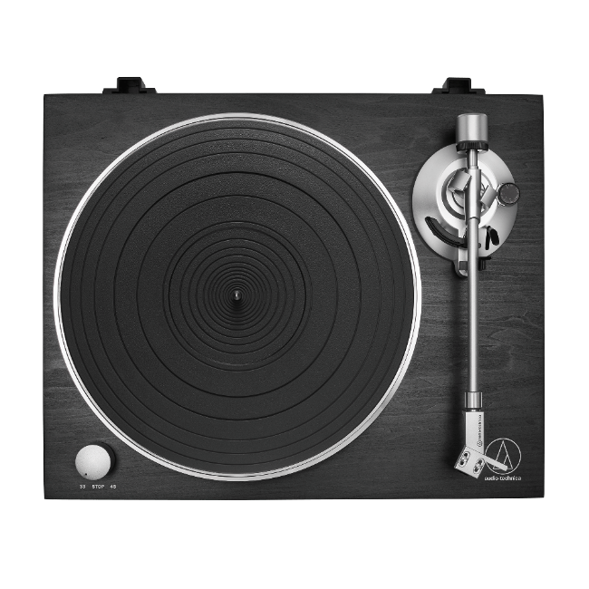 Audio Technica Fully Manual Belt-Drive Turntable - Black | LPW30BK - Image 2