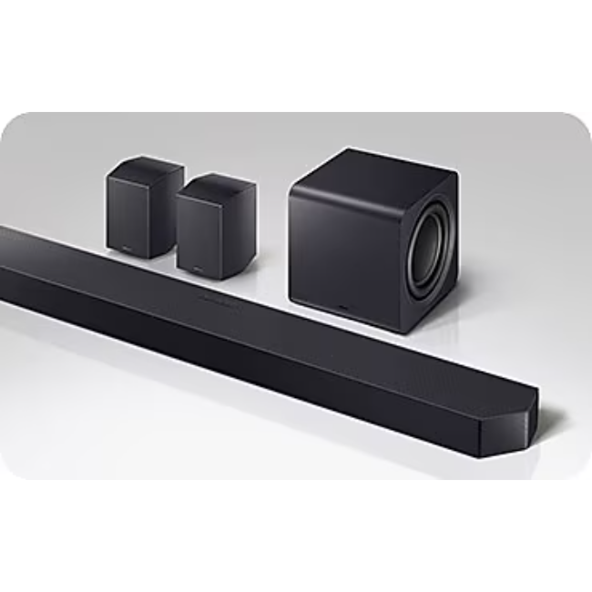 Samsung Q990F Q-Series Soundbar - Titan Black | HW-Q990F-XU