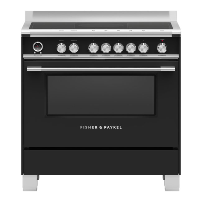 Fisher & Paykel 90cm 5 Zone Induction Cooker in Black | OR90SCI6B1 Fisher & Paykel 90cm 5 Zone Induction Cooker in Black | OR90SCI6B1
