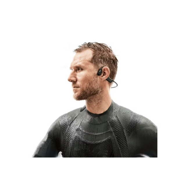 AfterShokz OpenSwim Open Ear Wireless Headphones - Black| 38-S700BK - Image 5