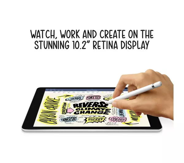 Apple 10.2" iPad 2021 | Wi-Fi 64GB  - Space Grey | MK2K3B-A - Image 5