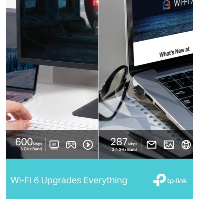 TP-Link AX900 Nano Wi-Fi 6 Bluetooth 5.3 USB Adapter | ARCHERTX10UBNANO - Image 4