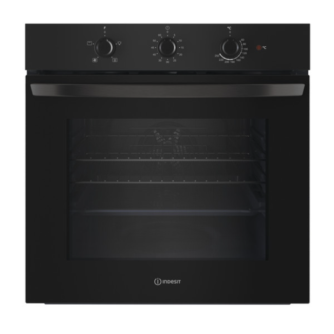 Indesit Built in Electric Single Oven - Black | IO233BUK