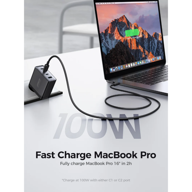 Joyroom 100w 3c1a - black | HL-TCG04UK - Image 3