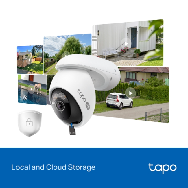 TP Link Tapo Home Security Camera|4k Pan /Tilt - White | TAPO-C560WS - Image 10