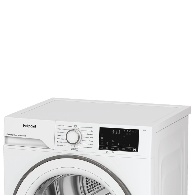 Hotpoint Freestanding Heat Pump Tumble Dryer - White | HHDD80WWIRE - Image 7