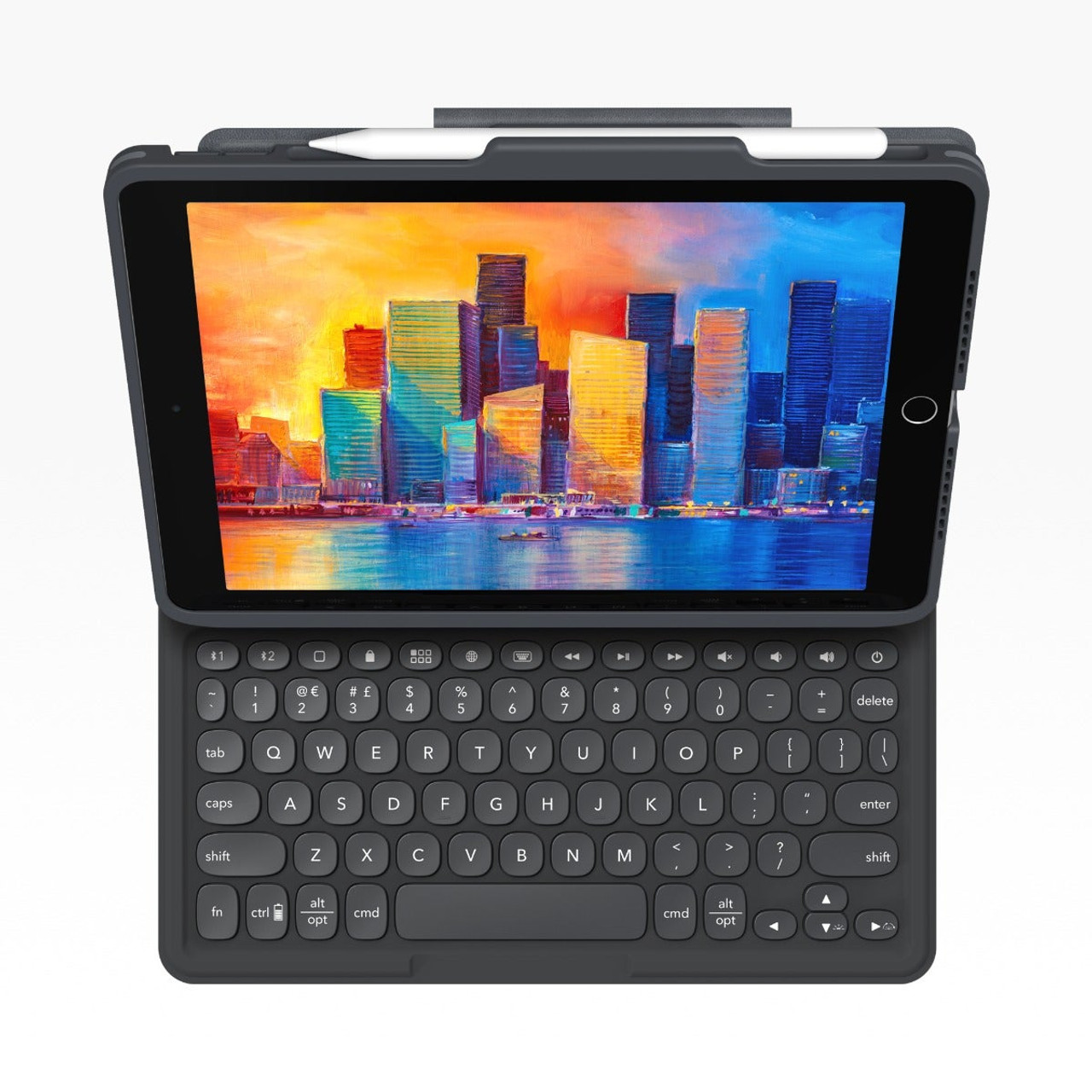 Zagg Keyboard Pro Wireless Keyboard and Detachable Case for Apple iPad 10.9" - Black/Grey | 103410814 - Image 2
