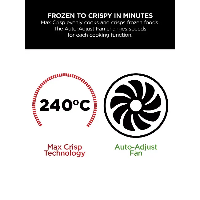 Ninja 6-in-1 Dual Zone Air Fryer | 7.6L | DZ300UK - Image 8