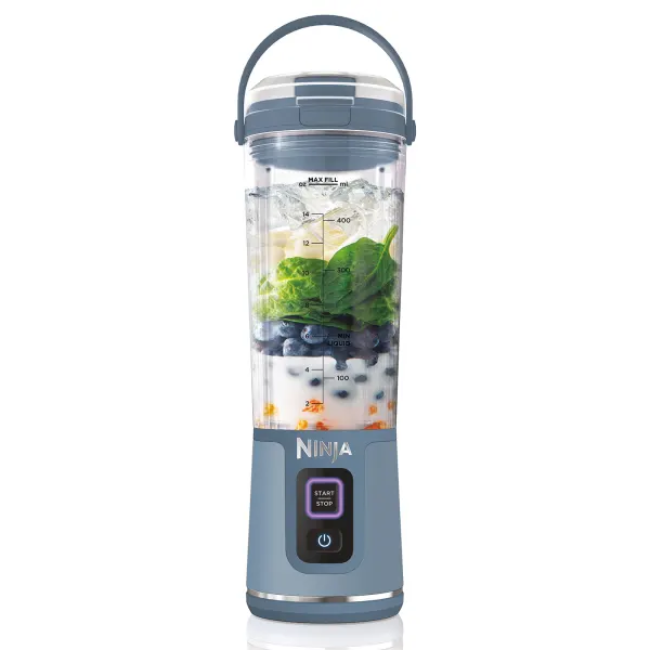 Ninja Blast Cordless Portable Blender | Denim Blue | BC151UKNV Ninja Blast Cordless Portable Blender | Denim Blue | BC151UKNV