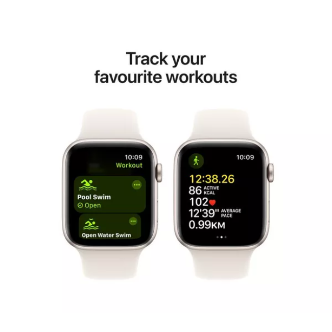 Apple Watch SE 3 44mm Sml/Med - Starlight | MEHG4MP-A - Image 4