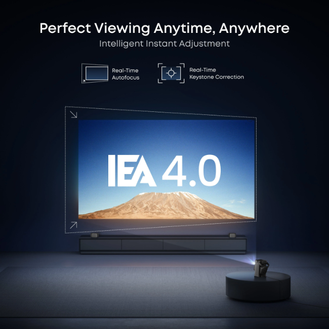 Soundcore Nebula P1 Portable Projector - Black | D2431211 - Image 3