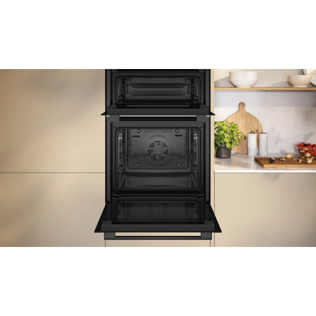 Neff N50 Built-In Double Oven - Graphite-Grey | U1ACE2AG3B - Image 4