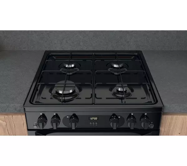 Hotpoint LPG Gas Cooker 60cm - Black | HDM67GOCMBLPG - Image 9 Hotpoint LPG Gas Cooker 60cm - Black | HDM67GOCMBLPG - Image 9