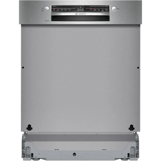 Bosch Series 2 Semi-Integrated Dishwasher - White/Brushed Steel | SMI2HTS02G - Image 8