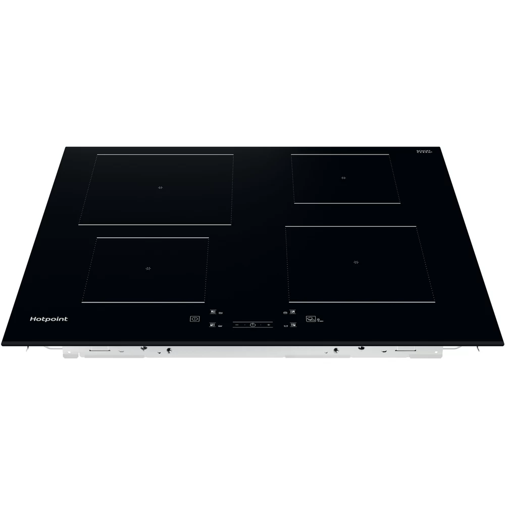 Hotpoint 60cm 4 Zone Induction Ceramic Hob -  Black | TQ 4160S BF - Image 2