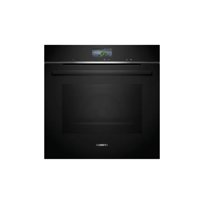 Siemens iQ7+ Built-In Electric Single Oven - Black | HB776G1B1B Siemens iQ7+ Built-In Electric Single Oven - Black | HB776G1B1B