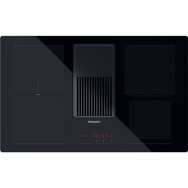Hotpoint 83cm Vented Induction Hob - 4 Zone | PVH92BK Hotpoint 83cm Vented Induction Hob - 4 Zone | PVH92BK