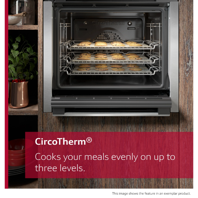 Neff N50 Built-In Single Oven Slide & Hide - Black / Stainless Steel | B6ACH7AN7B - Image 11