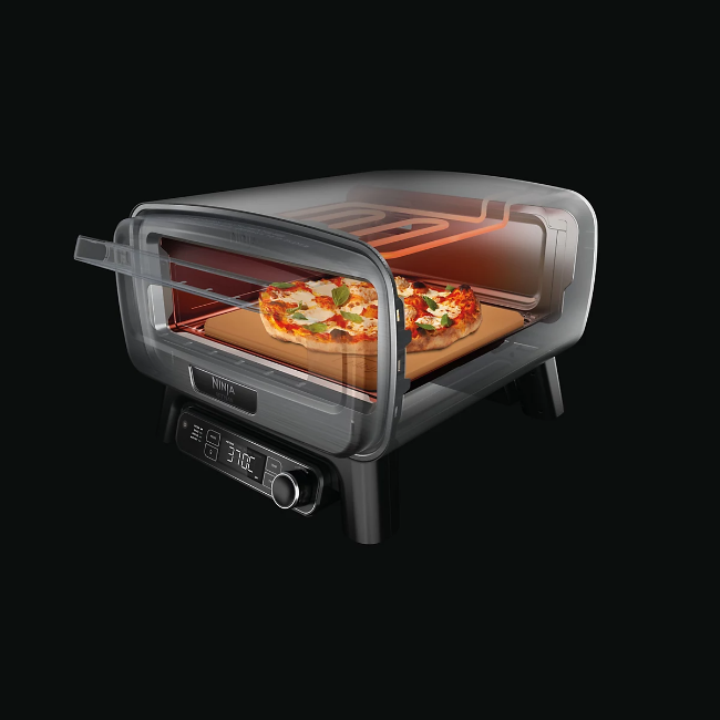 Ninja Artisan Electric Outdoor Pizza Oven & Air Fryer - Grey | MO201UK - Image 5