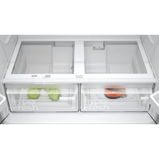 Siemens Fridge Freezer 4 Door - Brushed Steel | KF96NVPEAG - Image 5