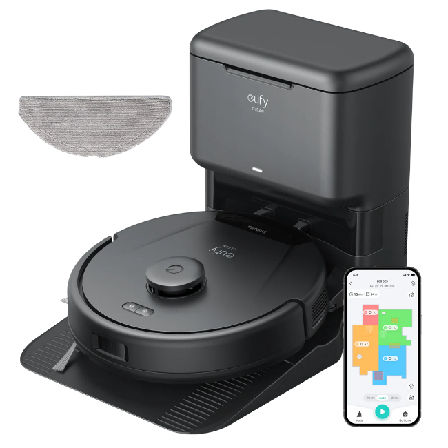 Eufy L60 Hybrid Robot Vacuum with self cleaning station | T2278V11 Eufy L60 Hybrid Robot Vacuum with self cleaning station | T2278V11