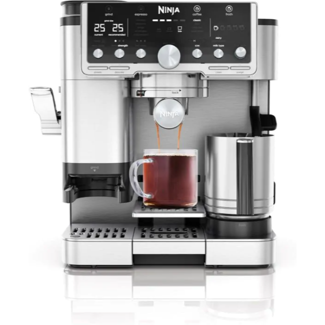 Ninja Luxe Café Pro Series Coffee Machine - Black and Steel | ES701UK - Image 2
