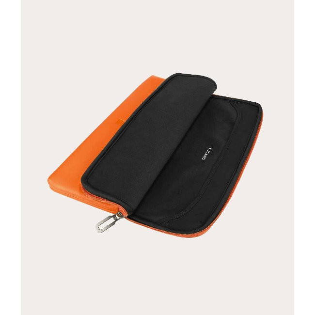 Tucano Today 15.6" Leather Laptop Cover in Orange | BFTO1516-O - Image 2