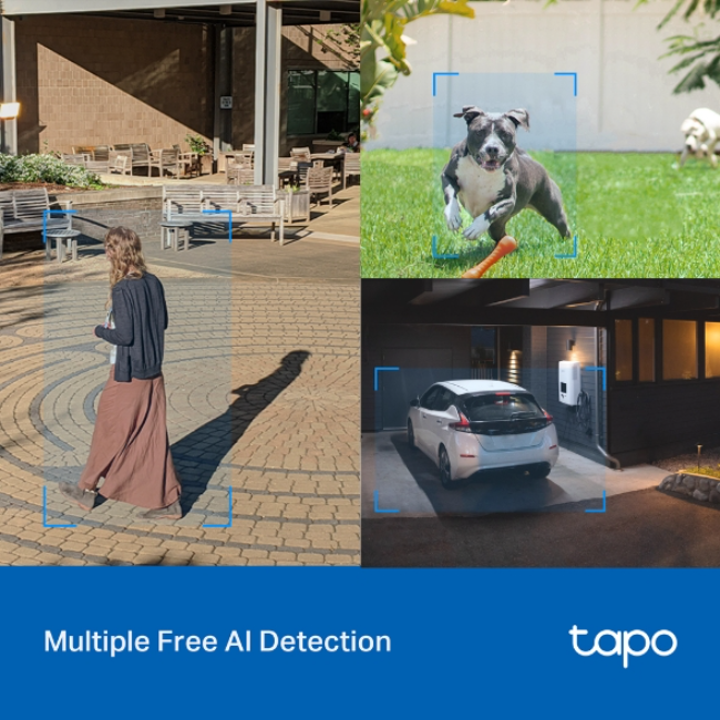 Tapo Outdoor 360° Security Wi-Fi Camera Pan/Tilt | C520WS - Image 7