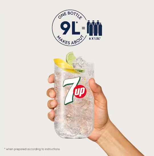 SodaStream Flavouring Syrup 440ml - 7Up Free | 1924206440 - Image 3 SodaStream Flavouring Syrup 440ml - 7Up Free | 1924206440 - Image 3