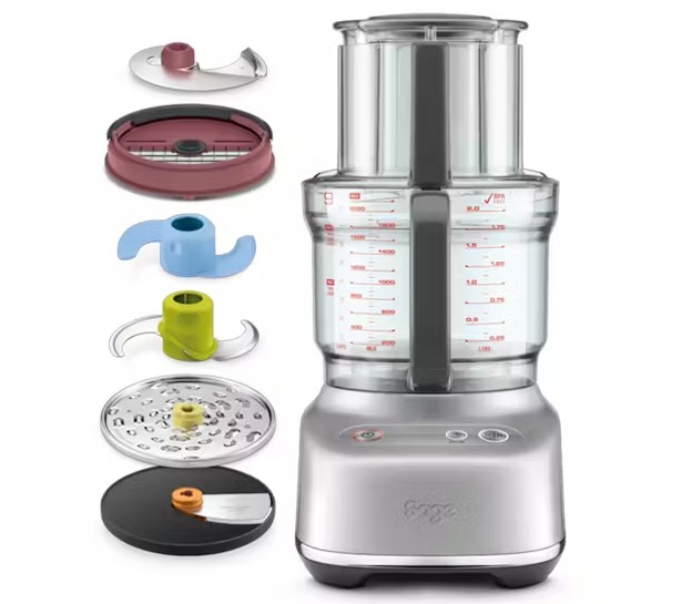 Sage Food Processor The Paradice 9 | 650W | Stainless Steel | SFP638BSS2GUK1 - Image 2