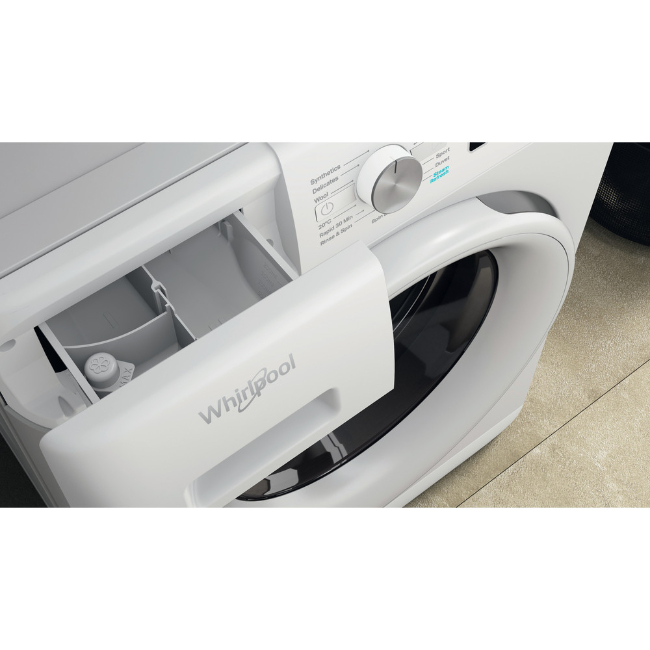 Whirlpool FreshCare+ 8kg 1400 Spin Washing Machine - White | FFB 8458 WV UK N - Image 6