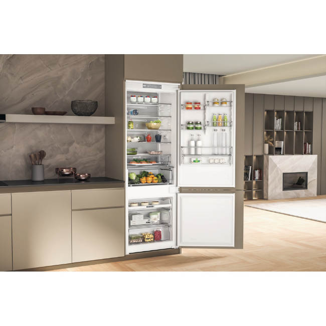 Whirlpool Built-in Total No Frost Fridge Freezer - White | WHSP70T122UK - Image 7