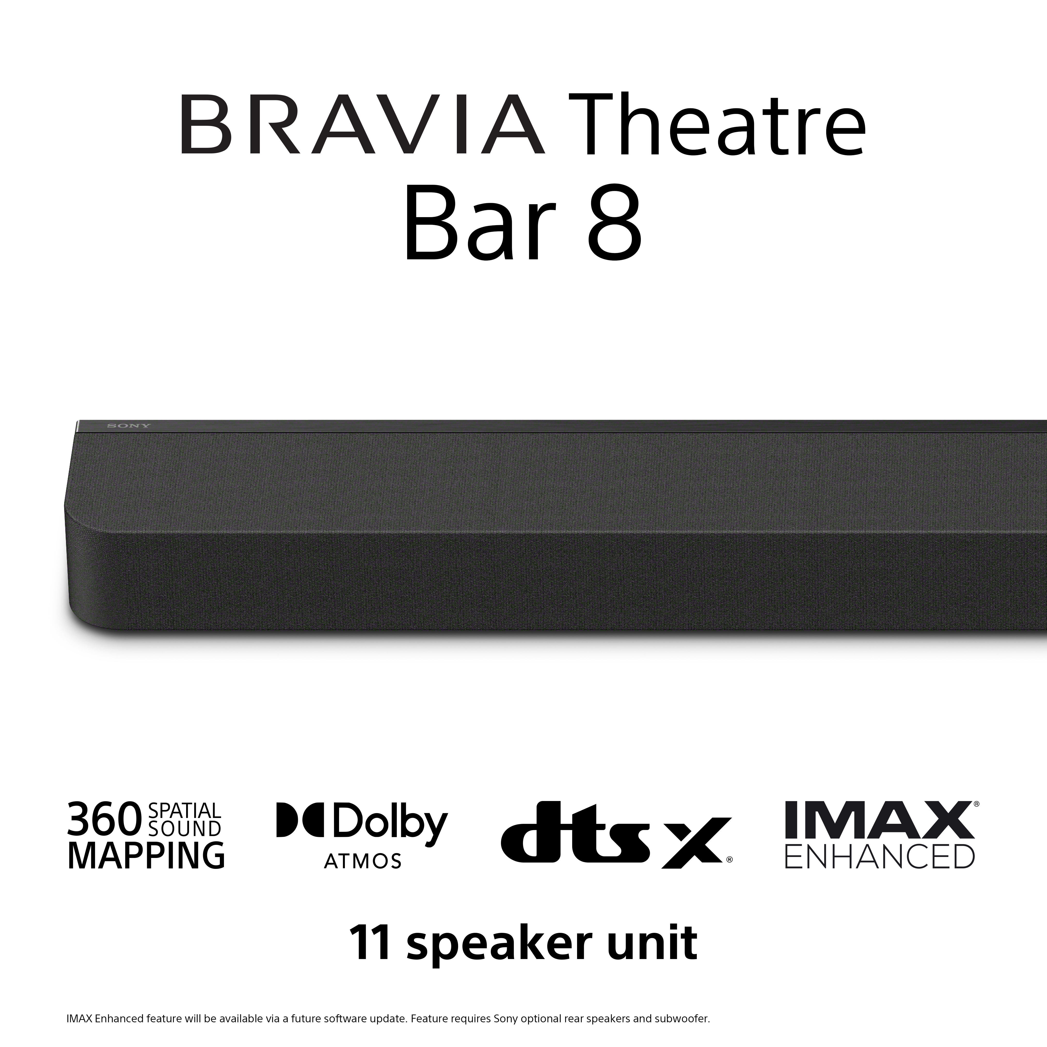 Sony BRAVIA Bluetooth Soundbar - Black | HTA8000.CEK - Image 2