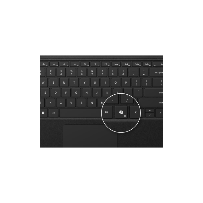 Surface Pro 13" Keyboard with Copilot - Black | 8XA-00170 - Image 2