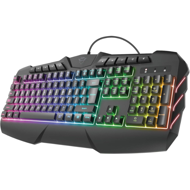 Trust Odyss Semi-Mechanical Gaming Keyboard | Black | T23916