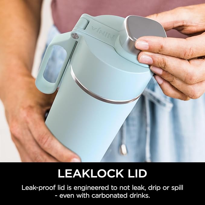 Ninja Thirsti 700ml Travel Bottle - Mint | DW2401EUUKMT - Image 3