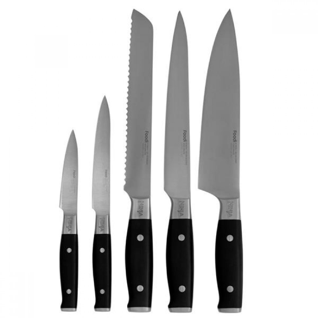 Ninja StaySharp Knife Block with Integrated Sharpener – 5-Piece Set | K32005UK - Image 3