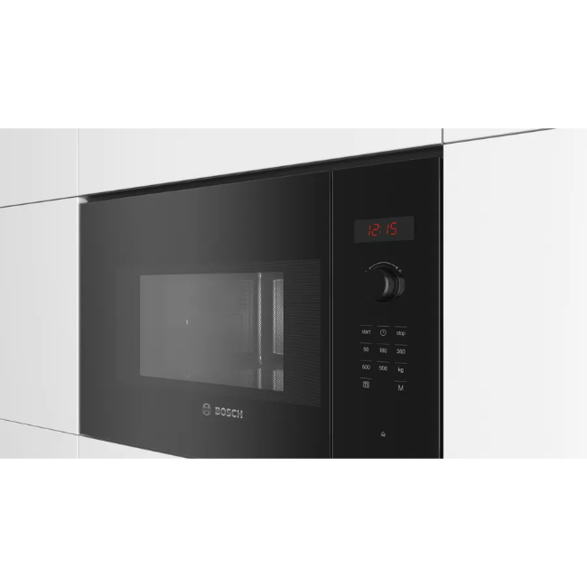 Bosch Serie 4 Built-in Microwave Black | BFL553MB0B - Image 3