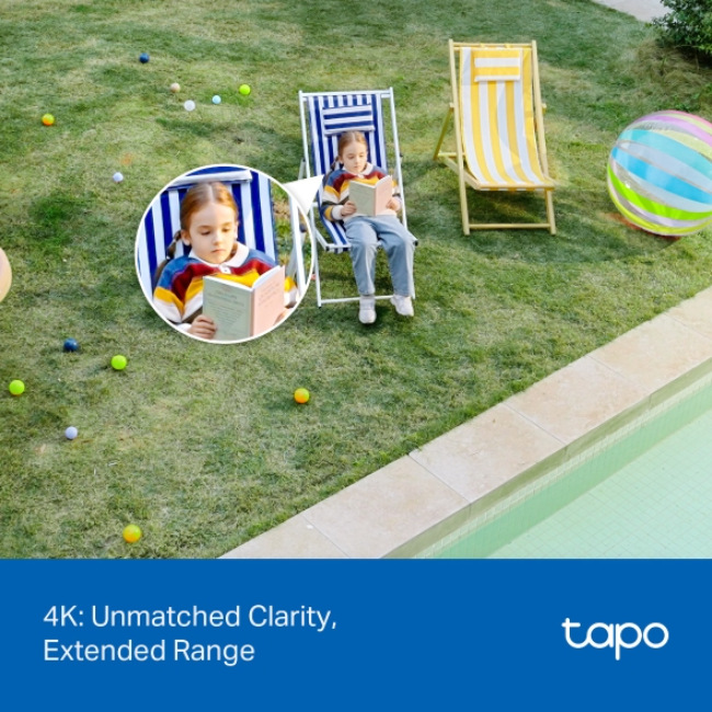 TP Link Tapo Home Security Camera|4k Pan /Tilt - White | TAPO-C560WS - Image 5