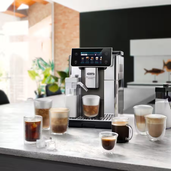 Delonghi Primadonna Aromatic Bean To Cup Coffee Machine - Titanium | ECAM630.75.TSM - Image 5