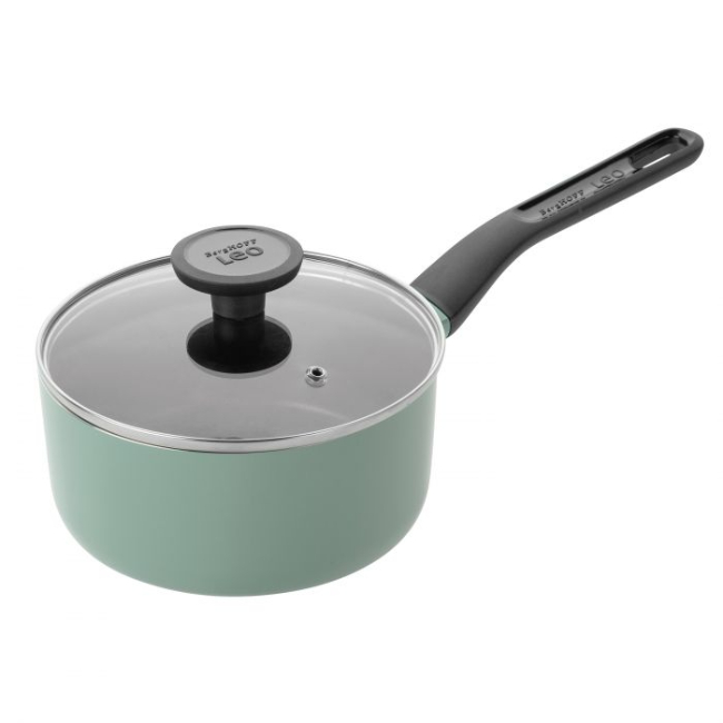 BergHoff Leo Covered Saucepan Sage 18cm | 3950371 - Image 2