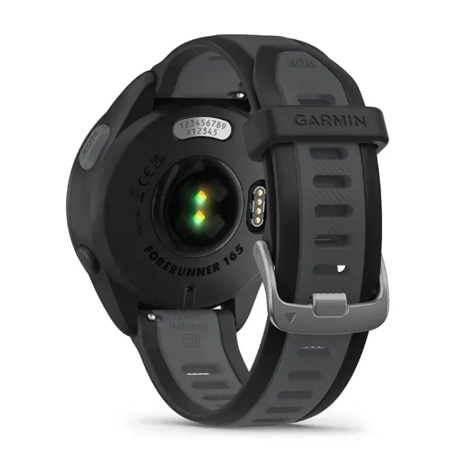 Garmin Forerunner 165 | 43mm | Black and Slate Grey | 010-02863-20 - Image 7