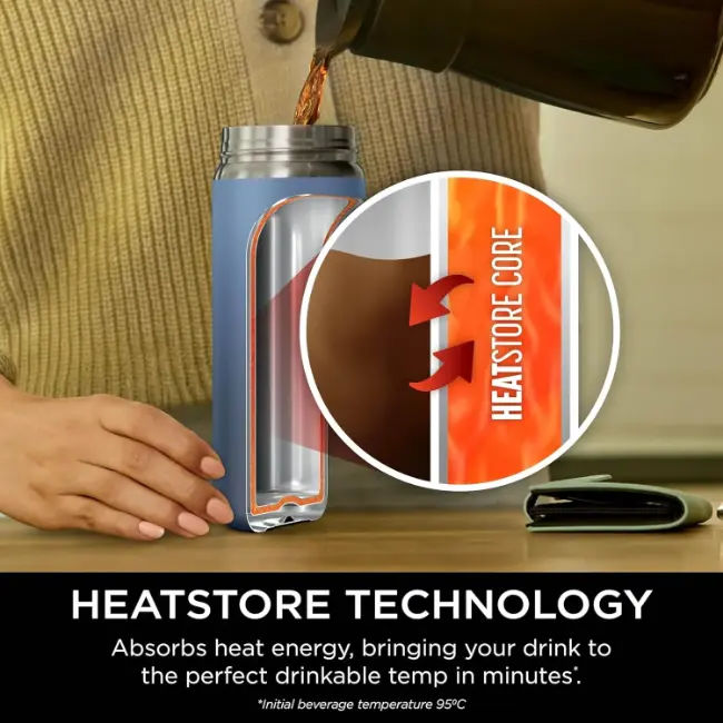 Ninja Sip Perfect Travel Mug | 400ml | Navy | DW1603EUUKNV - Image 4