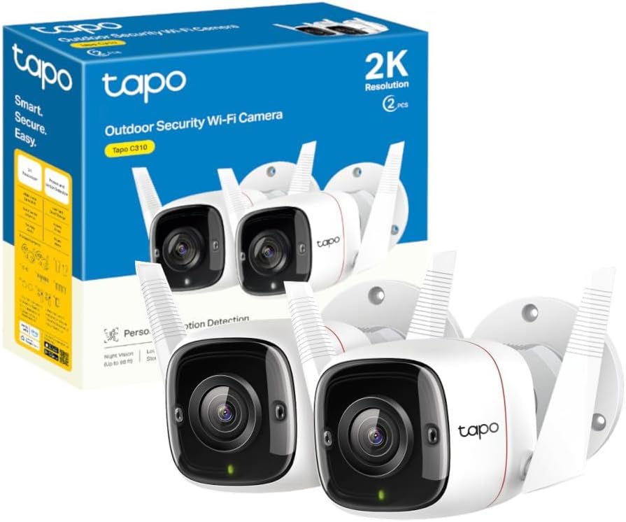 Tplink Tapo C310 Camera 2pk | TAPOC310P2 Tplink Tapo C310 Camera 2pk | TAPOC310P2